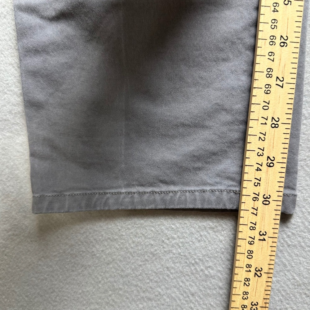 Bonobos Chinos Mens 32/30 Grey Slim Fit Straight Leg Cotton Twill Pants - Picture 7 of 9